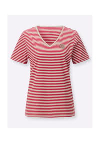 Witt - Ringelshirt - erdbeere-sand-geringelt