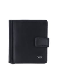 Golden Head® Polo - Polo Geldbörse RFID Schutz Leder 10 cm Geldscheinklammer - cognac