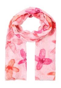 MANGUUN - Schal, Fransen, für Damen - 0 PINK