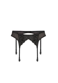less is a'mor - Spitzen-Strumpfhalter Cassiopea - schwarz