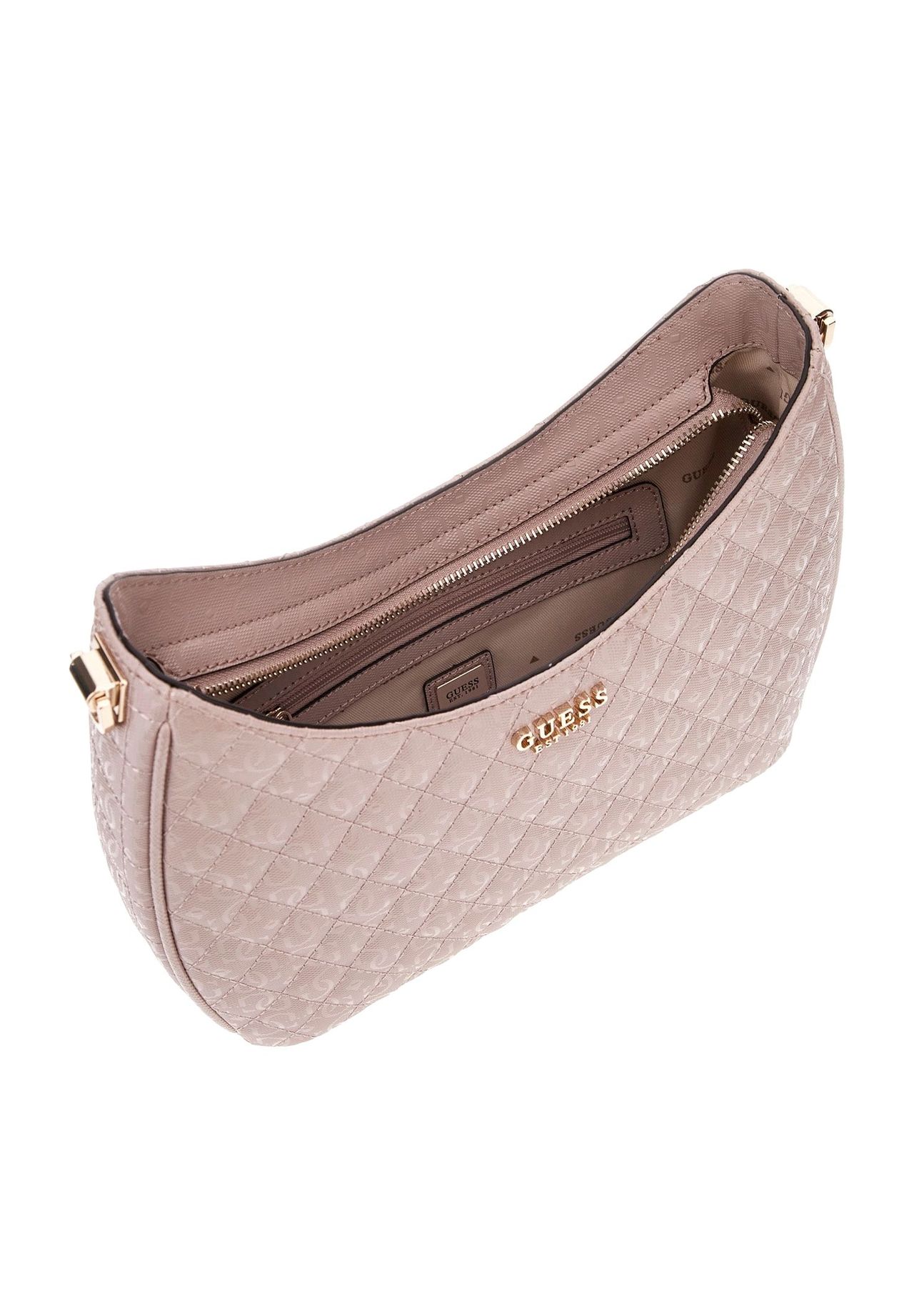 GUESS YARMILLA Schultertasche, Reißverschluss, Emblem, für Damen 