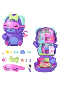 Polly Pocket - Spielset "Übernachtungsparty-Welpen-Schatulle" - 