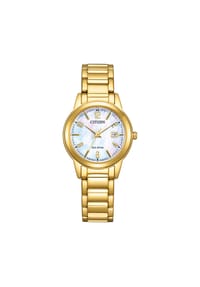 CITIZEN® ECO-DRIVE - Damen Armbanduhr "FE1242-78D" - WEISS
