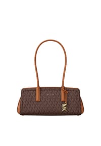 MICHAEL KORS LAILA - Schultertasche, Kunstleder, für Damen - BRN/ACORN