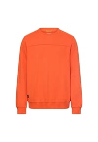 camel active - Sweatshirt mit Rundhalsausschnitt - Blau