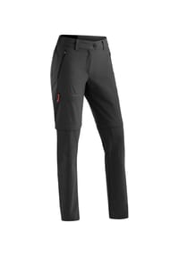 maier® sports - Zipp-Off-Hose "Nata Zip Look", wasserabweisend, für Damen - M10900 BLACK