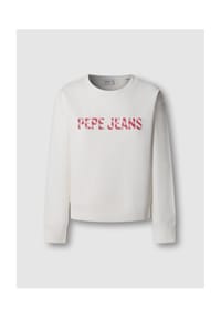 Pepe Jeans Footwear - Sweatshirt Celeste, Rippbündchen, für Damen - 371 ROSA