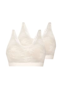 Anita - Bralette 2er Pack Essential Lace Prothesen BH - Creme / beige