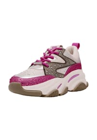 STEVE MADDEN - Textil Sneaker - Weiß/Pink