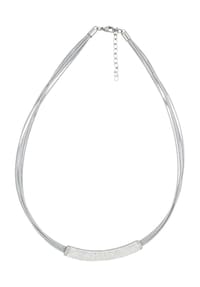 MANGUUN - Damen Collier, Edelstahl - silber