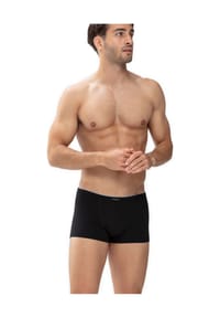 mey - Boxershorts, kurzes Bein, für Herren - schwarz
