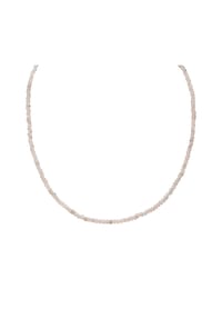 GLANZSTÜCKE MÜNCHEN - Kette Sterling Silber Chalcedon weiß - weiß