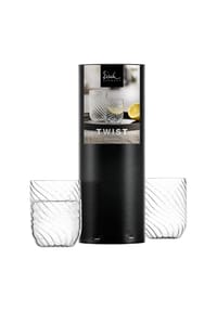 Eisch - Trinkglas Twist, 2er Set, 270 ml - transparent