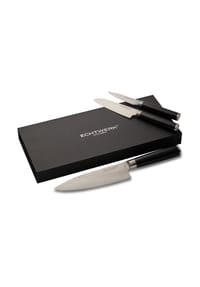 ECHTWERK® - Damastmesser Set 3-tlg - Silber
