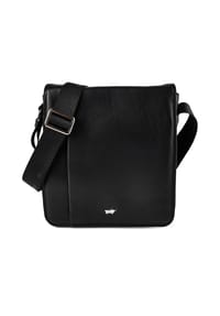 BRAUN BÜFFEL GOLF 3.0 - Umhängetasche, Leder, Magnetverschluss, für Damen - SCHWARZ