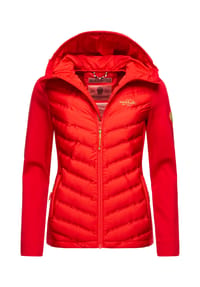 NAVAHOO® - Übergangsjacke Nimm Mich Mit - Aubergine