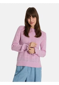 LIEBLINGSSTÜCK - Damen Pullover aus Alpaka-Woll-Mix ZipporaL - 110-offwhite