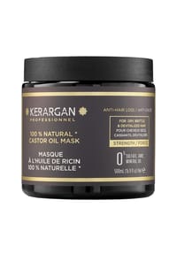 KERARGAN - Haarmaske gegen Haarausfall mit Rizinusöl, 500ml - weiß
