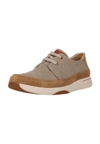 CLARKS® - Sneaker Easeway aus atmungsaktiven und leichten Materialien - 1242 Sand Combi