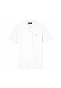 Marc O'Polo - Herren Poloshirt, kurzarm - Small-Logo, Regular Fit, Cotton-Piqué - Blau