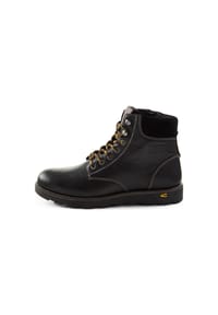 camel active - Leder Stiefelette - Schwarz