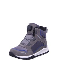 MUSTANG® - Lederimitat/Textil Stiefelette - Dunkelgrau