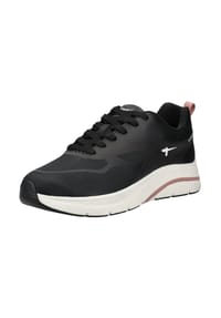 Tamaris - Lederimitat/Textil Sneaker - Schwarz