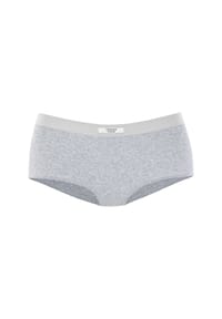 COPENHAGEN STUDIOS - Panty Woven Label, Gummibund, für Damen - 666 GREY MELANGE