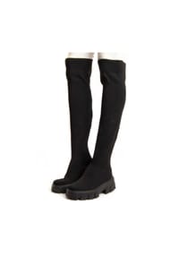 NYREX - Plateau-Stiefelette Botalan14 Schwarz - schwarz