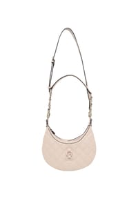 GUESS BESSEY - Schultertasche, Kunstleder, Reißverschluss, für Damen - SAND