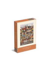 Martin Schwartz - Städtepuzzle Stockholm, Schweden, 50 x 70 cm, 1000 Teile - 