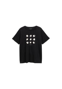 TOM TAILOR plus - T-Shirt, Baumwolle, für Damen - 14482 DEEP BLACK