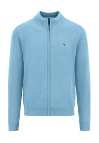 FYNCH-HATTON® - Strickjacke, Stehkragen, für Herren - 824 NEW OFFWHITE