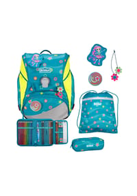 Scout® ALPHA MOVIE STAR - Schulranzen-Set, 5-teilig - LITTLE FLOWERS