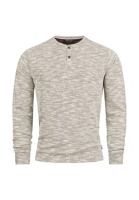INDICODE - Langarmshirt INVitus - Charcoal Mix