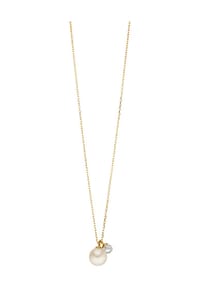 Leaf - Damen Kette mit Anhänger, 925er Silber  - GOLD
