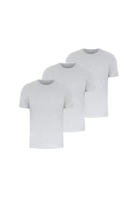 SMILODOX - T-Shirt Karry - Grau Melange