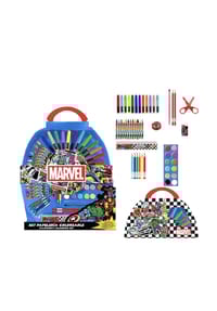 MARVEL - Marvel Schreib- und Malset – Kinder Farbkasten & Stifte mit Avengers - Mehrfarbig 41.0 X 58.0 X 3.0 cm