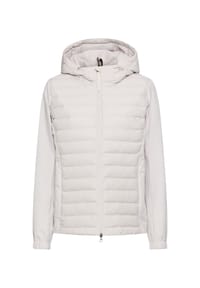 camel active - teXXXactive® Blouson mit verstellbarer Kapuze - Perlweiß