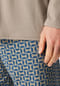 SCHIESSER Comfort Nightwear Schlafanzug, aufgesetzte Brusttasche, für Herren Bild 12