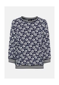 olsen - Shirt, 3/4-Arm, für Damen - 40173 INK BLUE