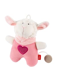 sigikid® - Mini-Spieluhr Schaf ,  für Babys und Kleinkinder - pink