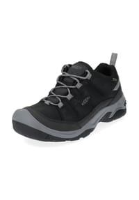 KEEN - Leder/Textil Wanderschuhe - Schwarz/Grau
