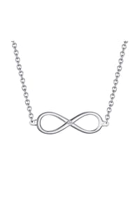Luluandjane - Damen Kette aus 925/- Sterling Silber in Silber mit Diamant - silber