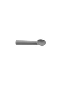 ALMINA® - Eisportionierer 17 cm aus Metall, stabil & langlebig - Grau - Grau 17 x 4 x 4 cm