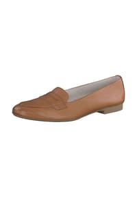 paul green - Glattleder Slipper - Blau