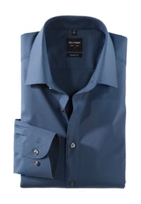 OLYMP - Businesshemd Level Five, Body, Langarm, Kent, für Herren - 00 WEISS