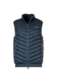 ARMANI EXCHANGE - Herren Daunenweste - Steppweste, Zipper, ärmellos, uni - Dunkelblau