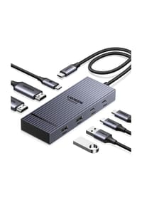 MANIKE - Revodok Pro 10Gbps USB-C Hub, Dual 4K@60Hz HDMI Docking Station - 