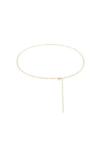 elli. PREMIUM - Schmuckzubehör Elli Premium Schmuckzubehör Taillenkette Body Chain Gliederkette 925 Silber - Gold